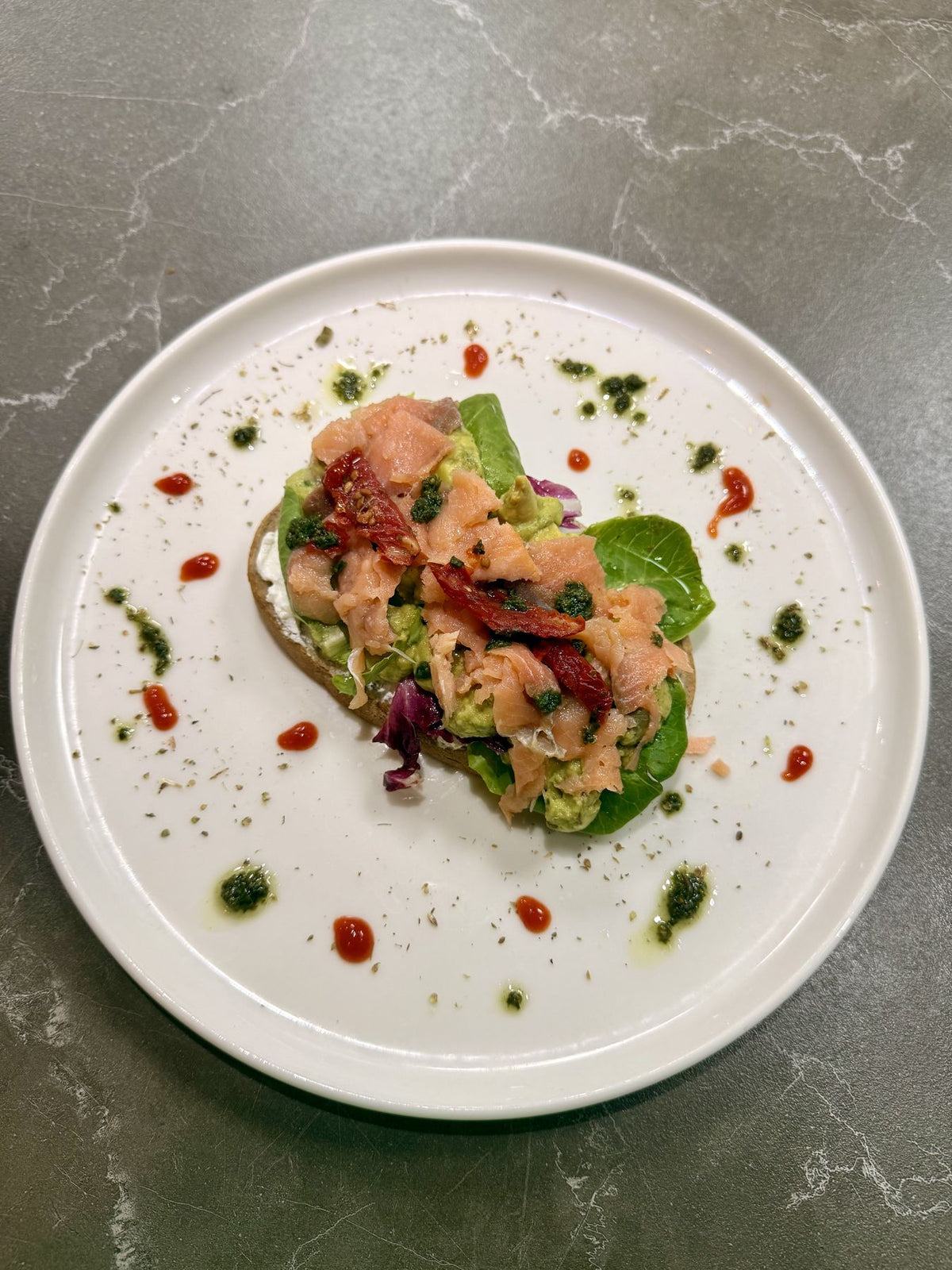 Somon Füme Bruschetta